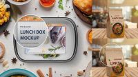 8338+ Lunch Box Mockup Psd Free PSD