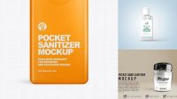 8339+ Pocket Sanitizer Mockup Smart PNG Image