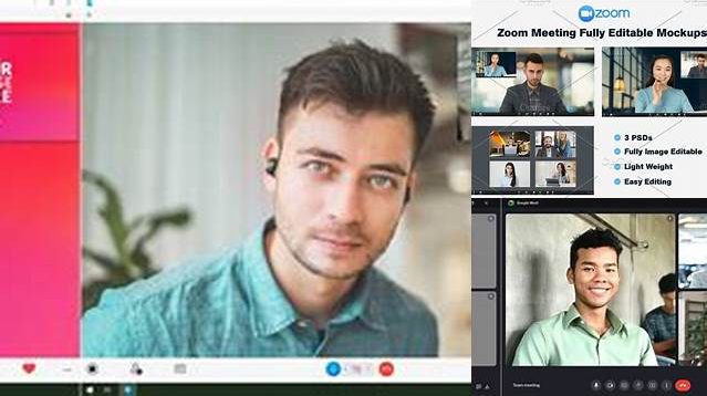 8340+ Mockup Zoom Meeting Easy Editable