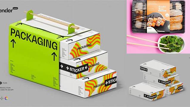 8340+ Sushi Box Mockup Free Free Graphic Design Resource