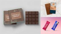 8348+ Chocolate Free Mockup PSD Free Download