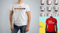 8355+ Realistic T Shirt Mockups Download Premium PSD Resource