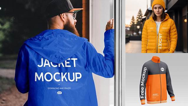 837+ Free Jacket Mockup Psd Exclusive PSD Design Freebie