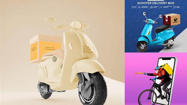 8384+ Delivery Bike Mockup Psd Free PSD Free Download