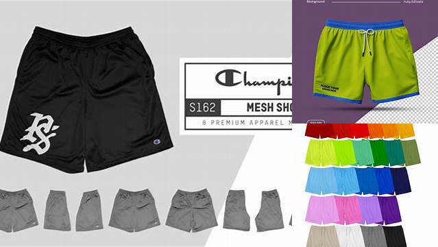 8385+ Mesh Short Mock Up Hight Resolution