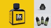 8390+ Ink Bottle Mockup PSD Download