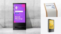 8396+ Kiosk Mockup Download Premium PSD Resource