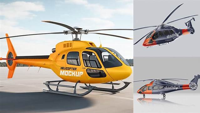 8399+ Helicopter Mockup Creative Design Resource