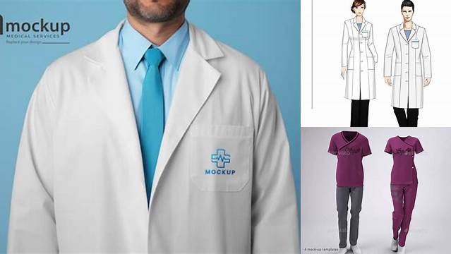 8406+ Doctor Uniform Mockup PSD Free Download