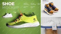 8416+ Shoe Mockup Professional PSD Template