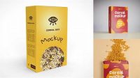 8419+ Cereal Box Mockup Free Download Free Photoshop Mockup Design