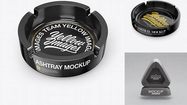 8423+ Ashtray Mockup Free Stylish Free PSD