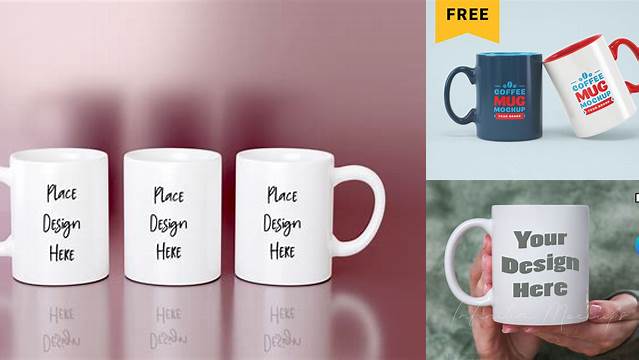 8430+ Full Wrap Mug Mockup Free Free Graphic Resource