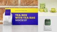 844+ Tea Bag Mockup Professional Quality PSD Freebie