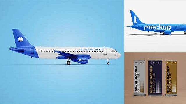 8445+ Plane Banner Mockup PSD Free Download