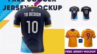 8449+ Soccer Jersey Mockup Psd Free PSD for Creative Projects