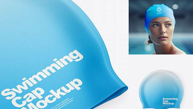 8457+ Swimming Cap Mockup Free Creative Layered Design File