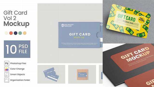 8460+ Gift Card Mock Up Best for Showcase