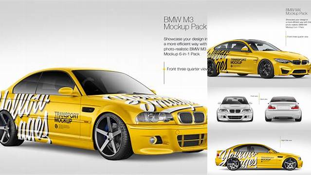 8461+ Bmw Mockup Custom Graphic Mockup File