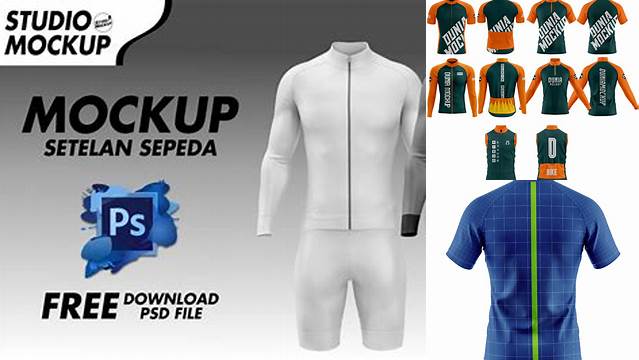 8464+ Mockup Jersey Sepeda Hight Resolution