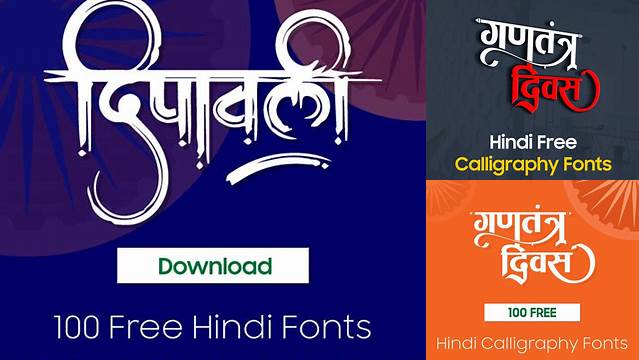 8465+ Hindi Font Pack Download Creative Design Resource