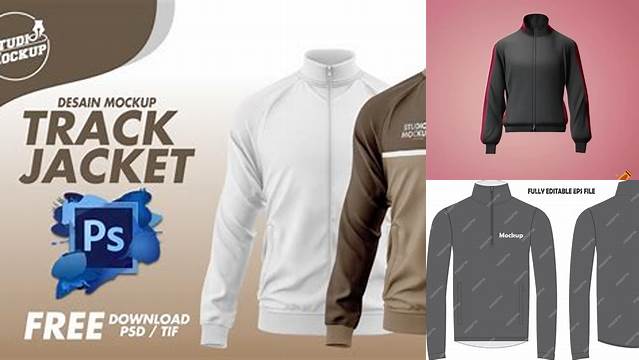 8469+ Track Jacket Mockup Digital Download