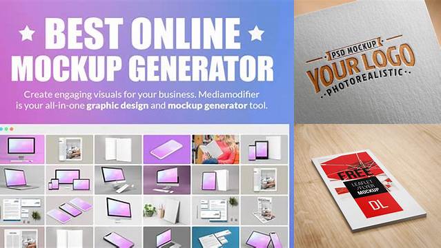 847+ Mockup Generator Free PSD Download