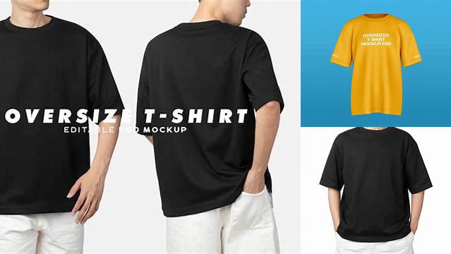 8474+ Oversize T Shirt Mockup Free Smart PNG Image