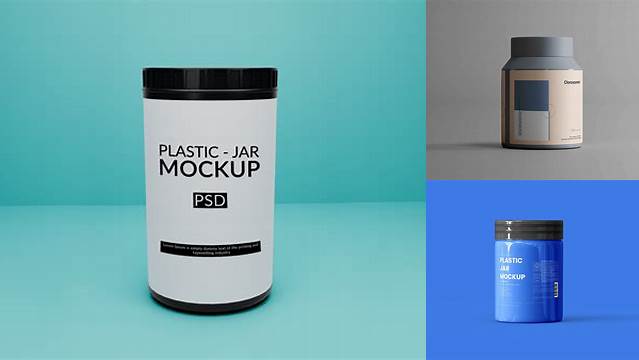 8474+ Plastic Jar Mockup Free Creative Design Resource