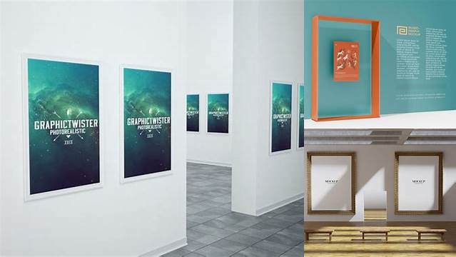 848+ Museum Mockup Free PSD Free Download