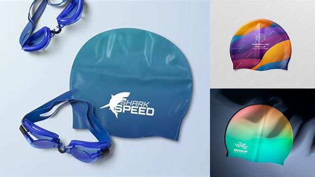 8481+ Swim Cap Mockup Free Easy Editable