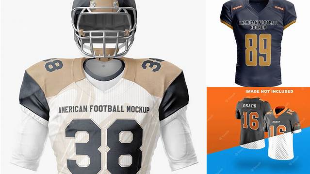 8499+ American Football Jersey Mockup Psd Free PSD