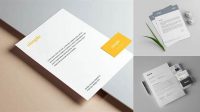 8509+ Business Card And Letterhead Mockup Psd Free Download Free PSD