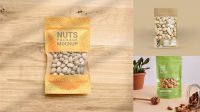 8510+ Nuts Bag Mockup Exclusive Free PSD