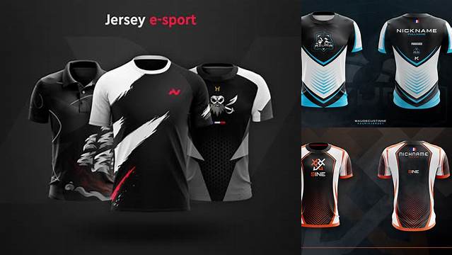 8519+ Download Mockup Jersey Esport Cdr Free PSD