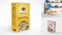 8520+ Cereal Box Mockup PSD Free Download