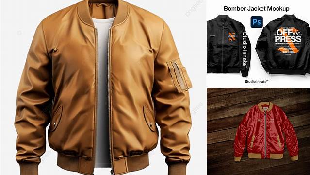 8525+ Bomber Jacket Mock Up For Free Download