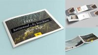 8529+ A5 Landscape Brochure Mockup Best for Showcase