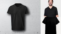 8530+ Black Shirt Mockup PSD Download