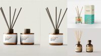 8543+ Reed Diffuser Mockup Free PSD for Free