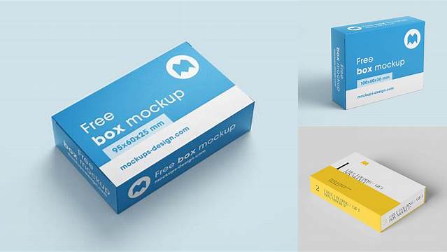 8548+ Plastic Box Mockup Free Free PSD