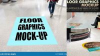 8556+ Floor Graphic Mockup Free Hight Resolution