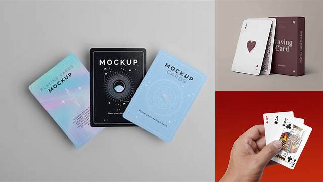 8558+ Game Card Mockup Free Premium Quality Freebie