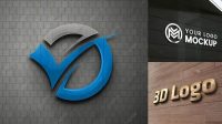 856+ 3d Logo Mockup Free Download Smart PNG Image