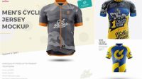 8571+ Cycling Jersey Mockup Free Download Download Customizable PSD