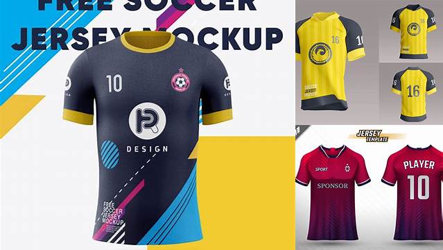 8577+ Soccer Jersey Mockup Free Download Exclusive Digital PSD Resource