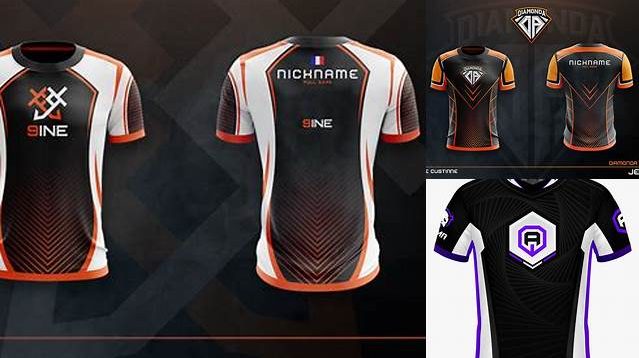 8580+ Esport Jersey Template Psd Free Free PSD