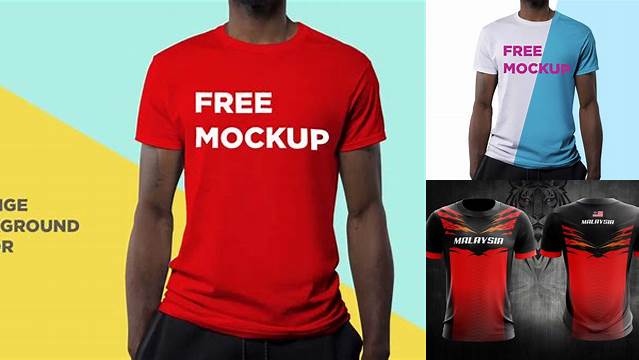 8588+ Sublimation Tshirt Mockup Photoshop Freebie