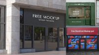 859+ Storefront Mockup Free PSD Free Download