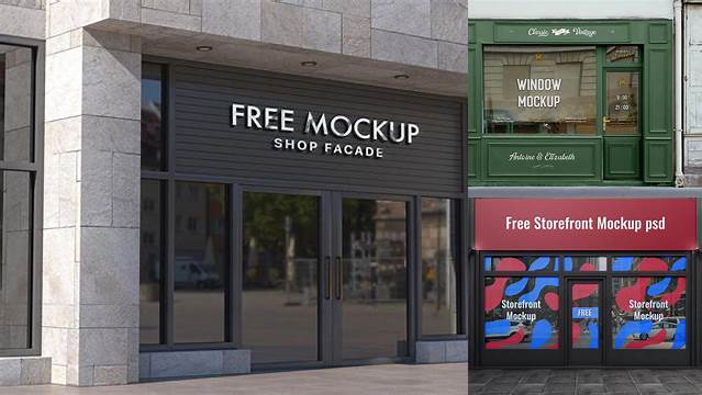 859+ Storefront Mockup Free PSD Free Download